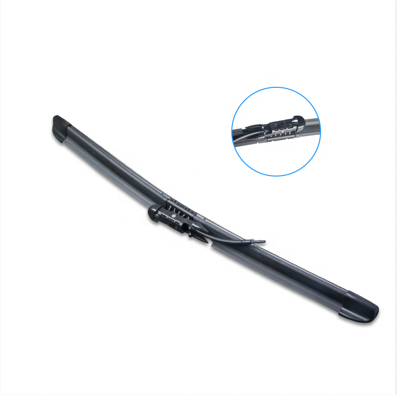 Tesla Model X 2016, 2017, 2018, 2019 with a water spray rod car wiper blade