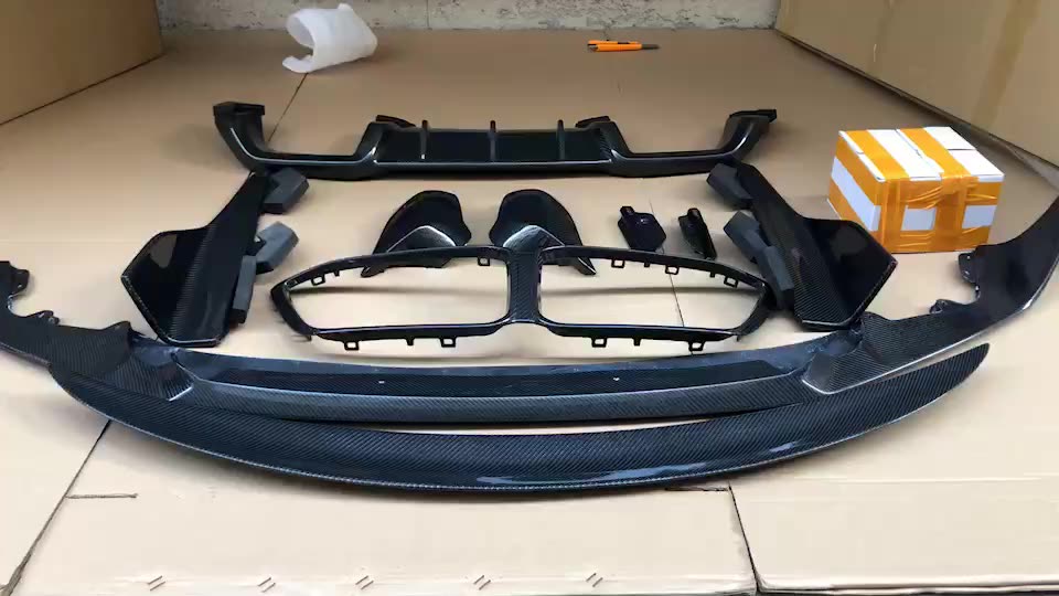 2017-2020 M2C M2 F87 Separator OEM M2 MP Carbon Fiber Rear Bumper