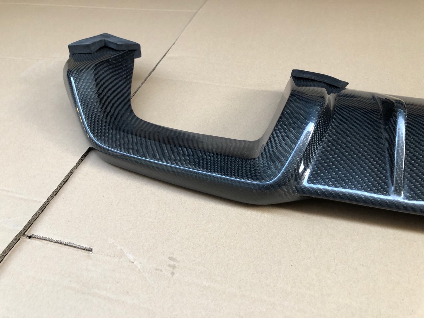 2017-2020 M2C M2 F87 Separator OEM M2 MP Carbon Fiber Rear Bumper