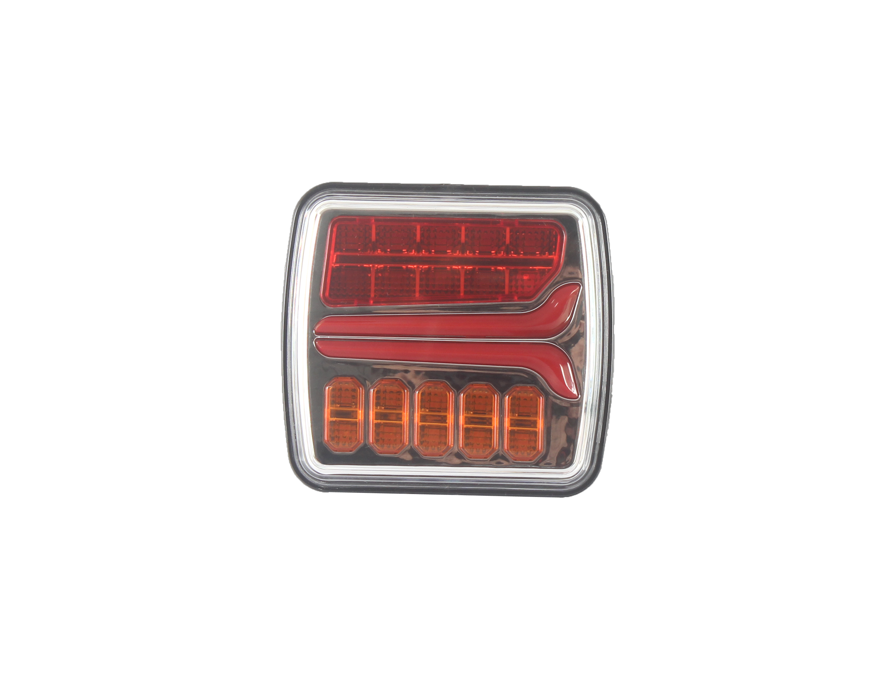 High quality rectangular outline 24 v LED side mark car tail lights