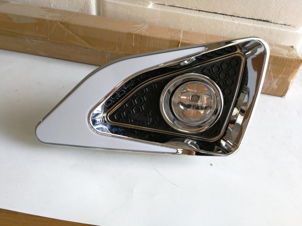 Putro jetbus-3 bus front fiber fog lamps