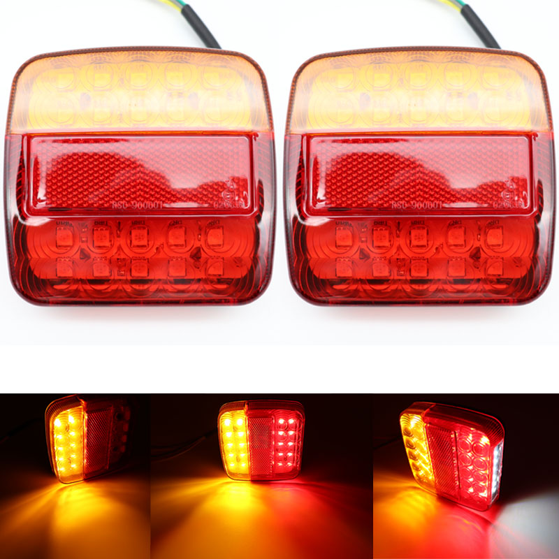 12V caravan 26LED steering signal brake brake plate tail light