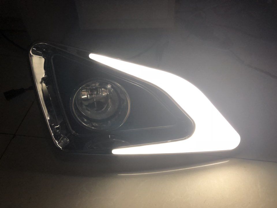 Putro jetbus-3 bus front fiber fog lamps