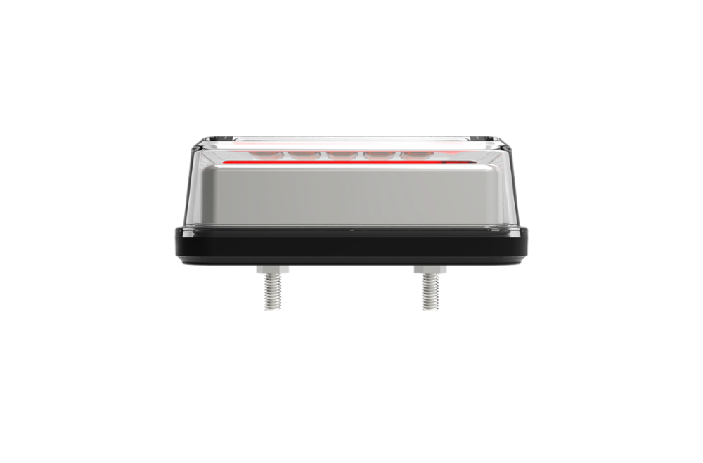 High quality rectangular outline 24 v LED side mark car tail lights