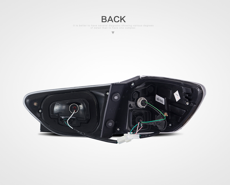 2009-2015 wholesale price Toyota Wish LED car taillights