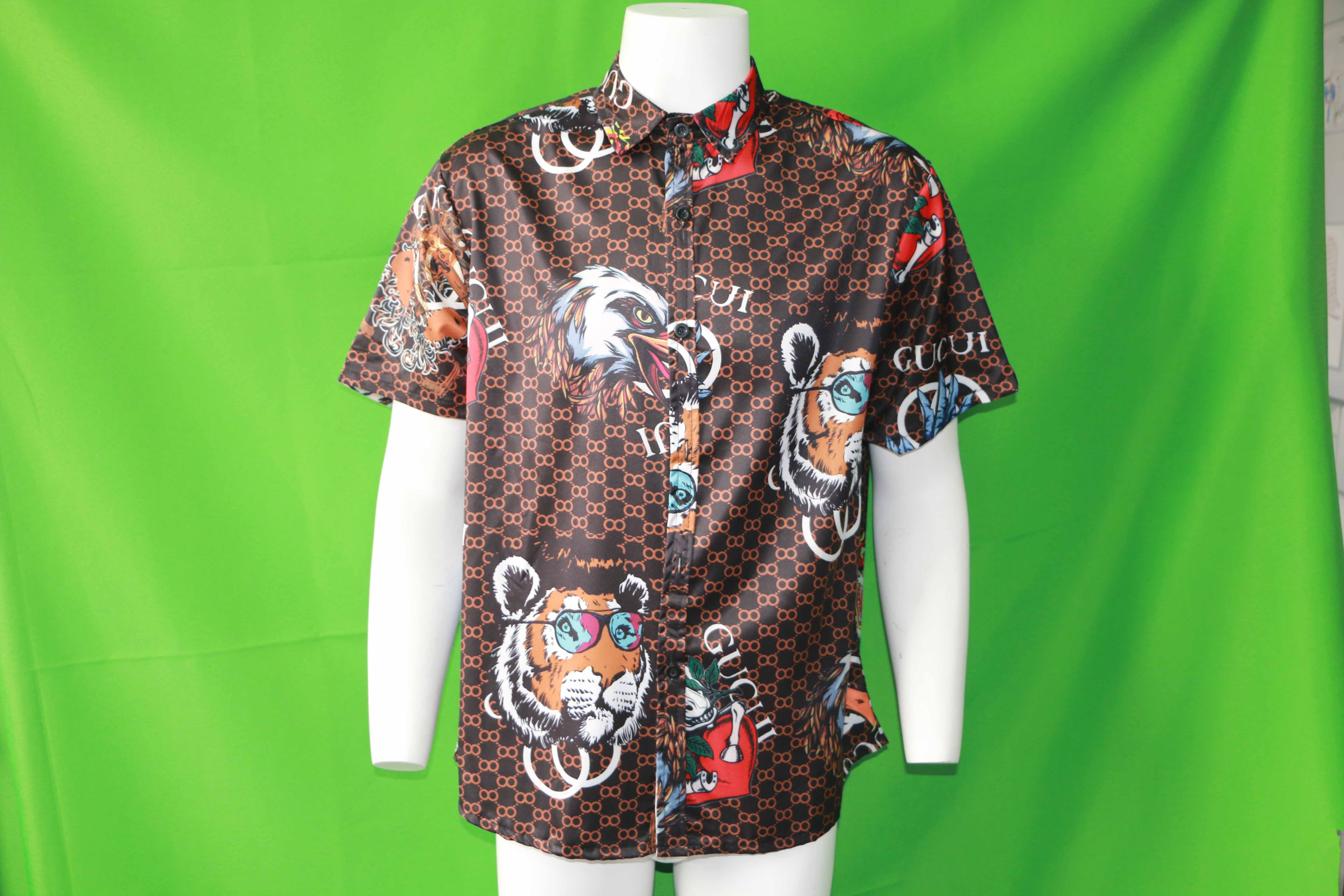 2021 latest African Tencel cotton stripe shirt can be customized