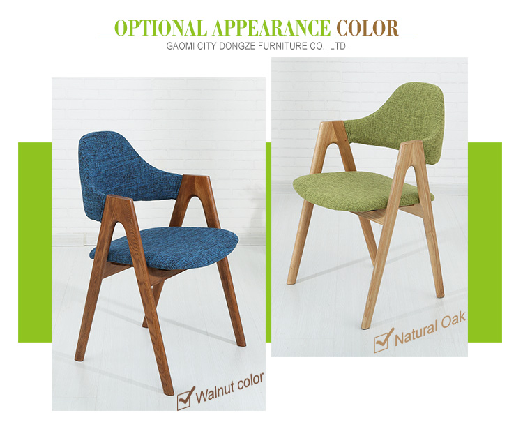 Oak interior Thailand style of modern solid wood stool