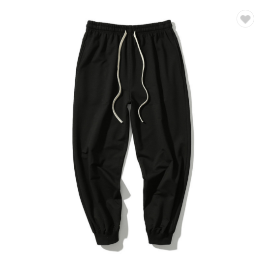 European and American summer new basic solid color men's casual pants