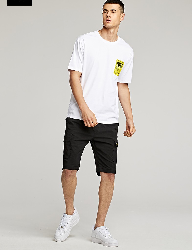 European and American high quality cotton size OEM logo men's T-shirt