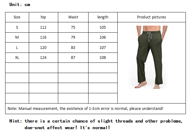 European and American Men's 2020 Explosive Men's Casual Solid Color Tie Home Pants Men's Casual Pants