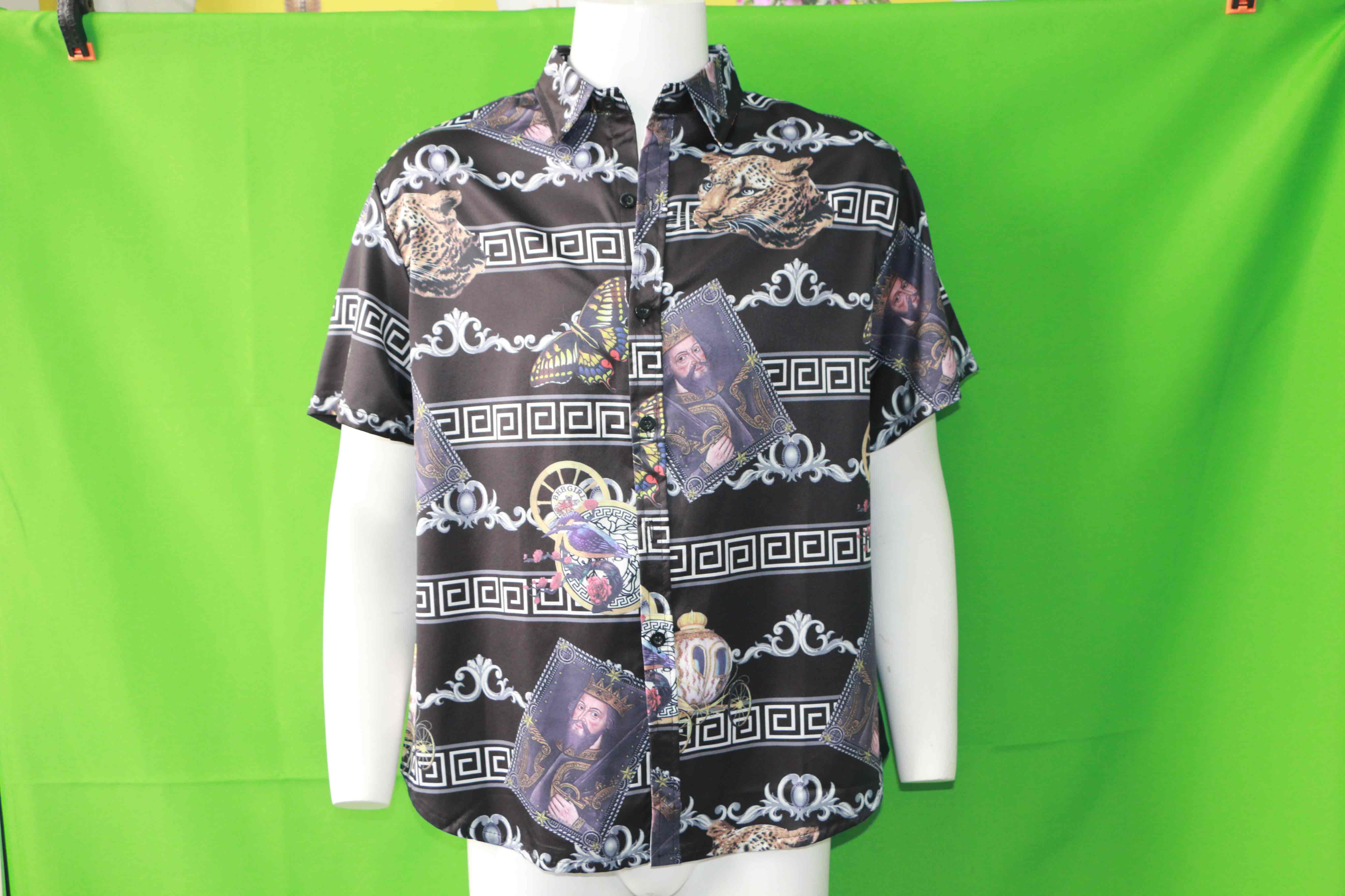 2021 latest African Tencel cotton stripe shirt can be customized