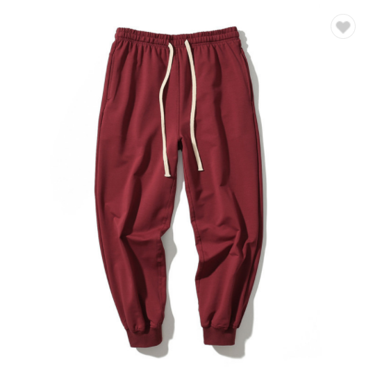 European and American summer new basic solid color men's casual pants