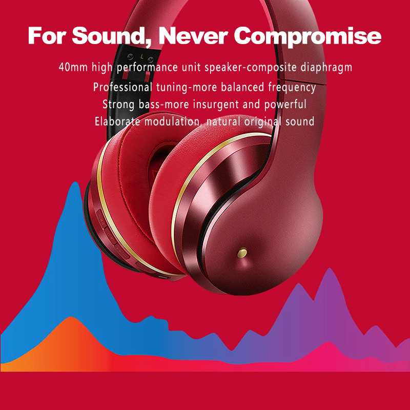 新品上市有线重低音头带式耳机