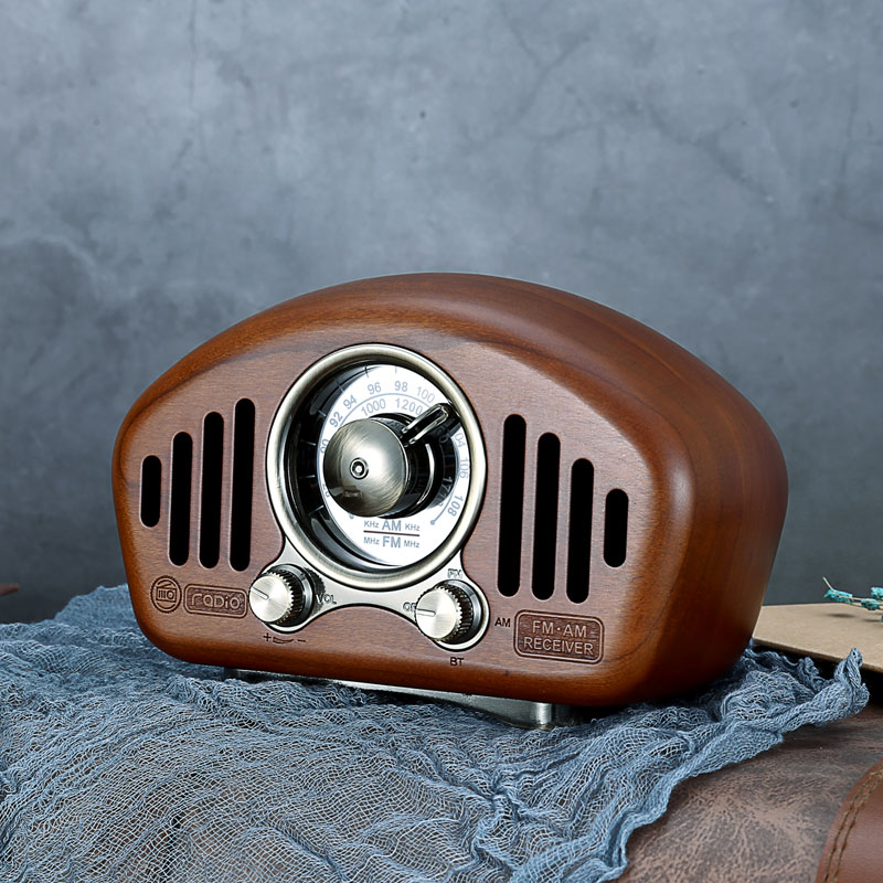 2021年火爆销售经典木质台式FM AM收音机