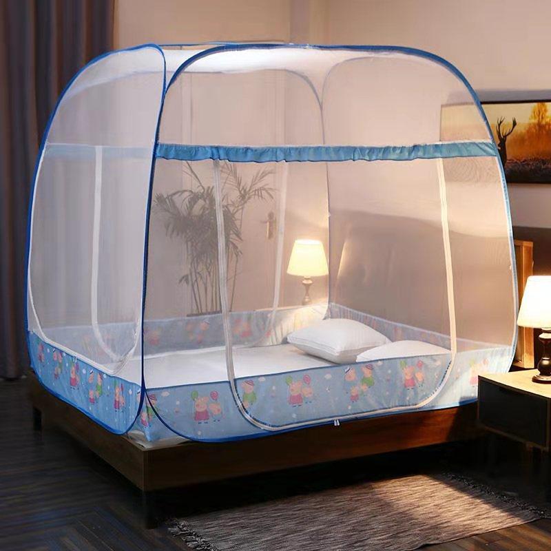 Free installation of three pop-up square mosquito nets (bed size 1.8m)
