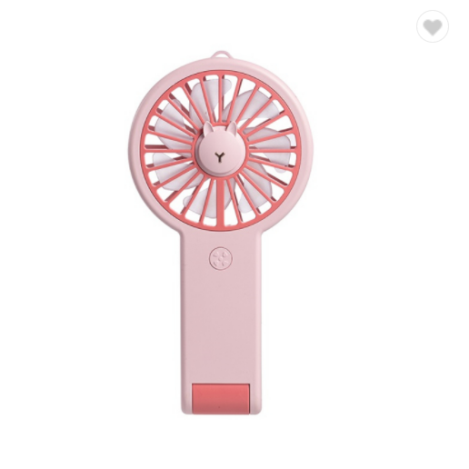 2021 summer new products cooling wind chime rabbit hand-held small fan