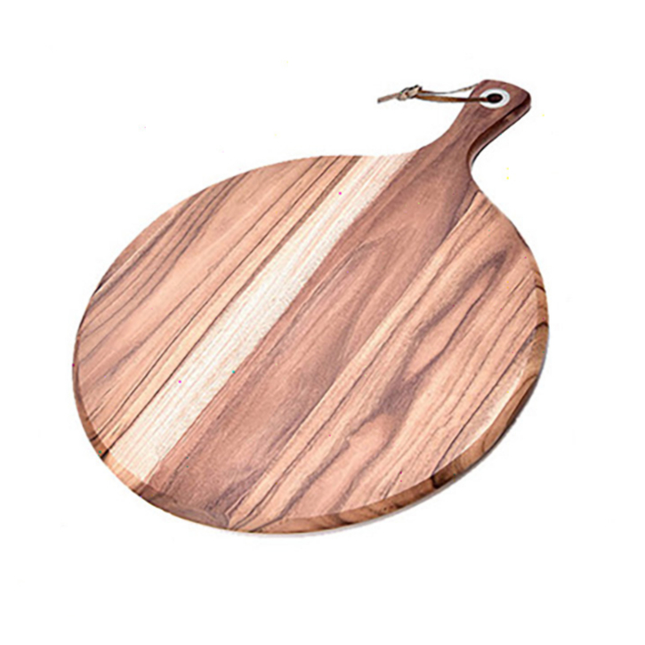 Manufacturer natural wood round acacia Chopping board