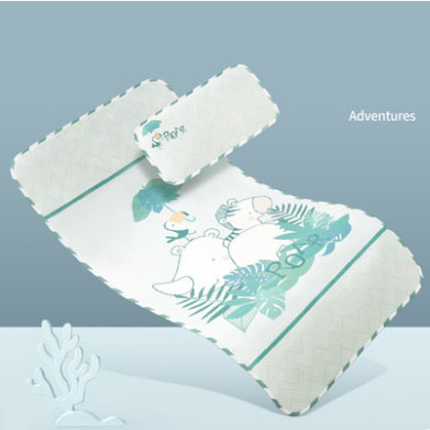 Manufacturer breathable rolling cooling bed summer baby mat
