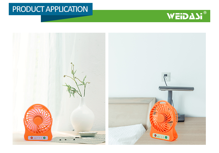 3 road speed with USB rechargeable electric mini hand-held fan