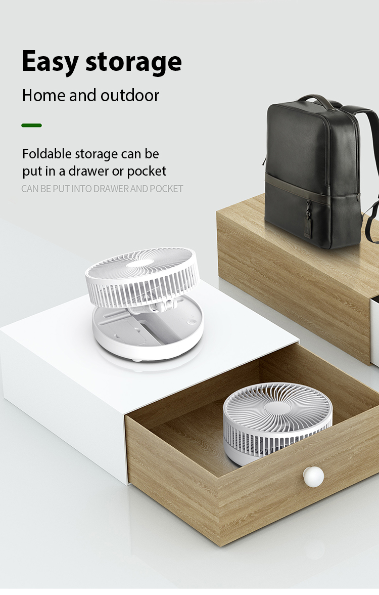 Watt A18A vertical cooling radiator folding USB electric small fan