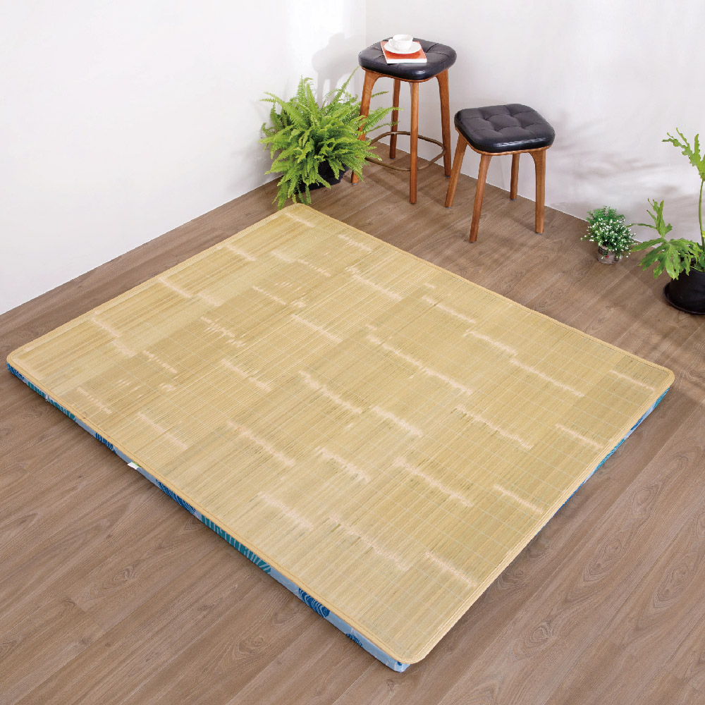 Summer folding bamboo mat