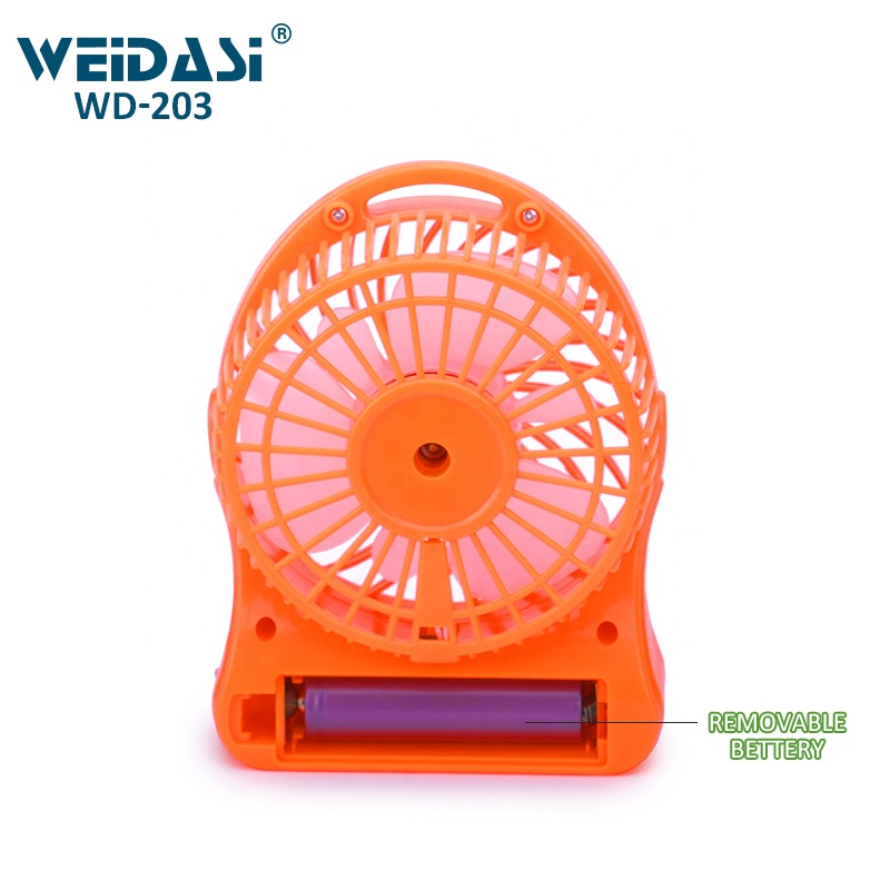 3 road speed with USB rechargeable electric mini hand-held fan