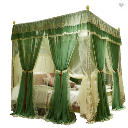 New princess human full size stainless steel beautiful landing square mosquito net