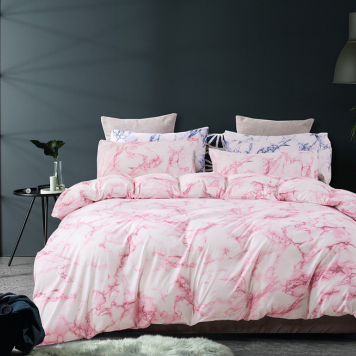Amazon sells 4 pieces of stone printing feather bedding set