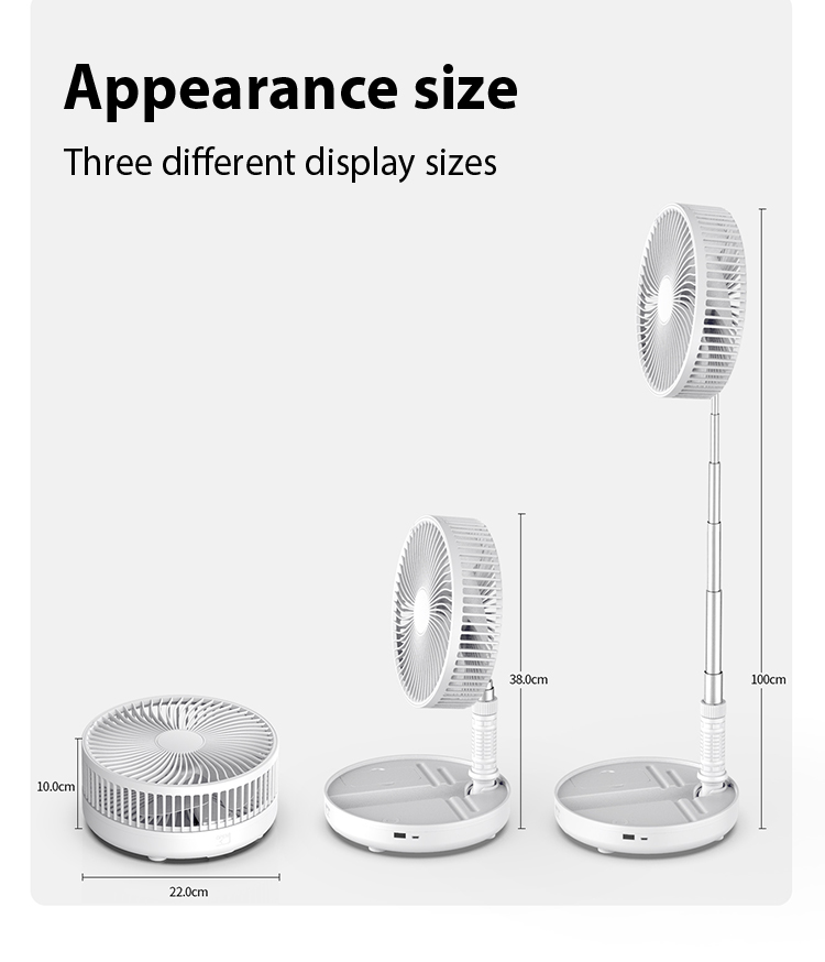 Watt A18A vertical cooling radiator folding USB electric small fan
