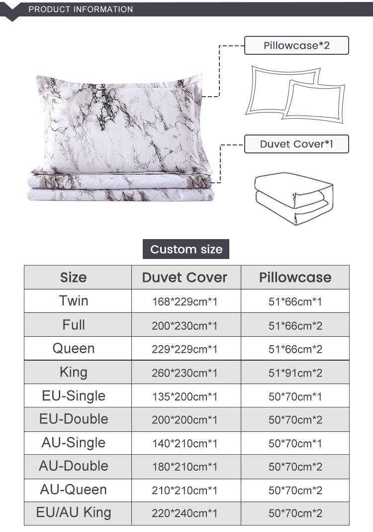 Amazon sells 4 pieces of stone printing feather bedding set