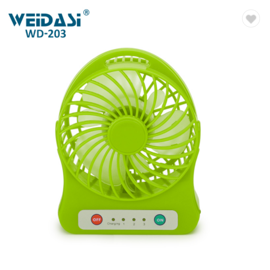 3 road speed with USB rechargeable electric mini hand-held fan