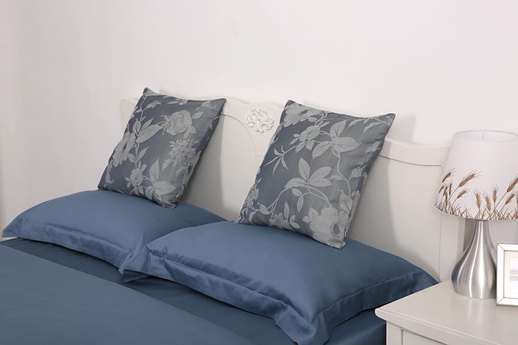 Famous brand hotel blue bedding set