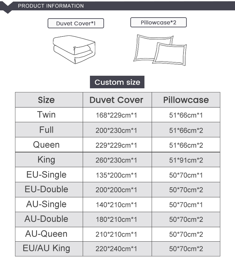 Fashionably printed polyester microfiber bedding set
