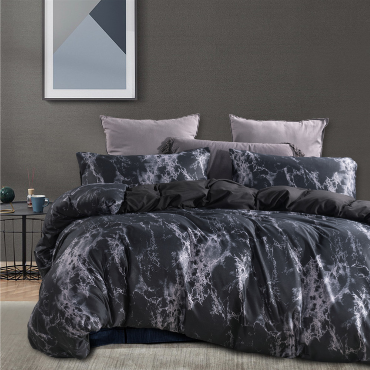 Amazon sells 4 pieces of stone printing feather bedding set