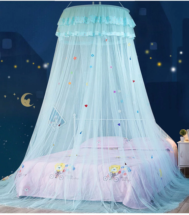 Twinkle star children beautiful canopy bed nets