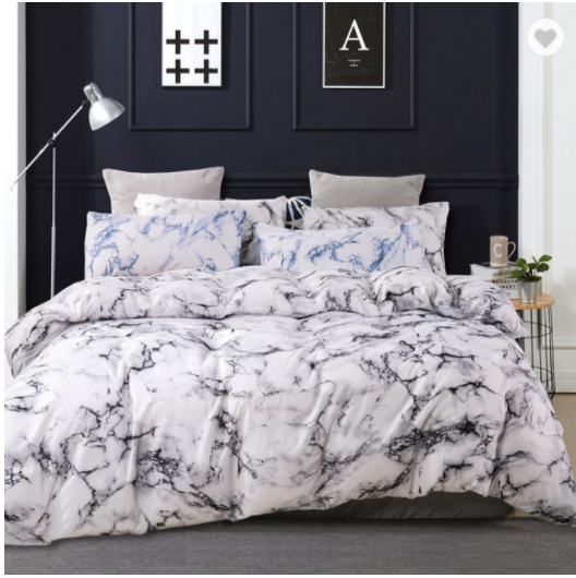 Amazon sells 4 pieces of stone printing feather bedding set