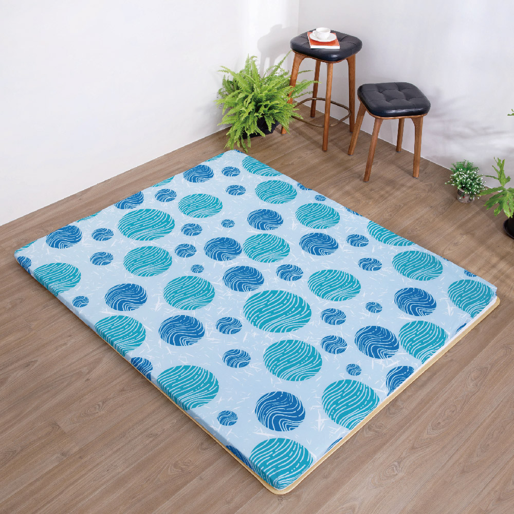 Summer folding bamboo mat