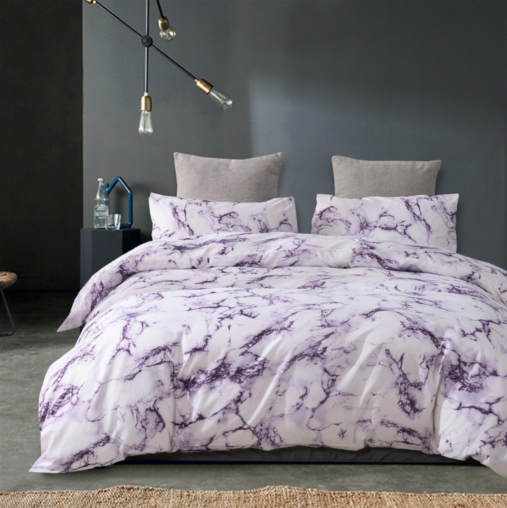 Amazon sells 4 pieces of stone printing feather bedding set