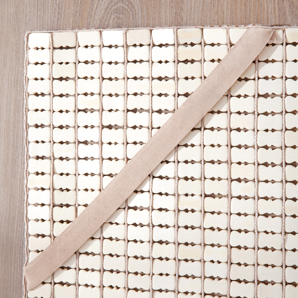 Large woven Japanese bamboo mahjong mat