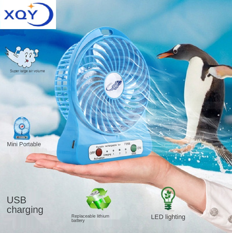 Chinese factory snowflake portable wireless small fan