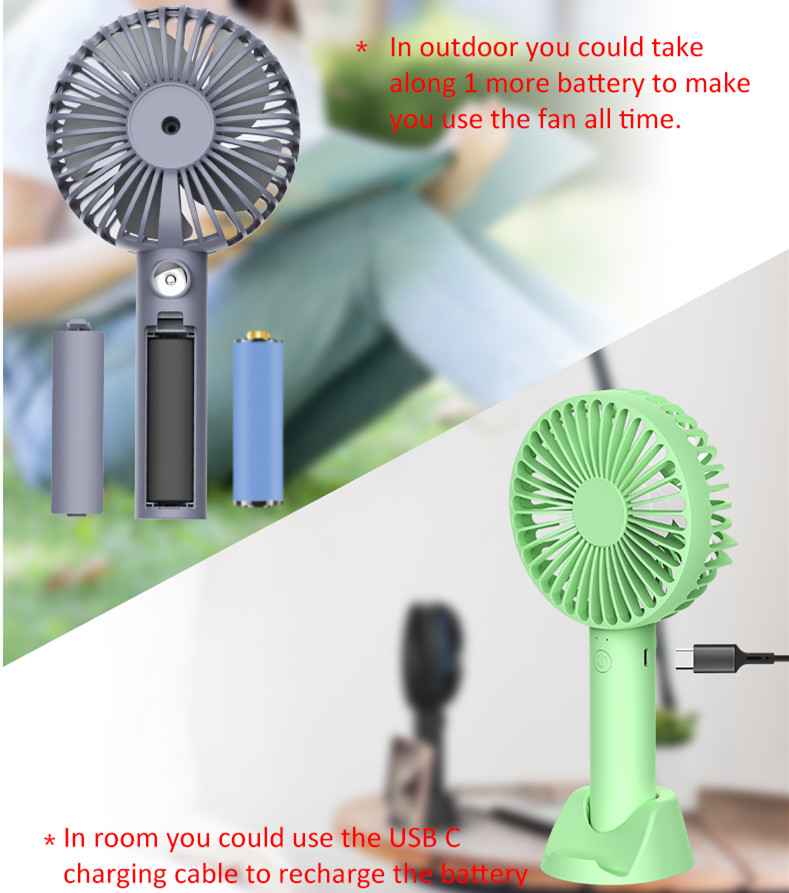 2021 Wholesale consumer electronics mini rechargeable small fan