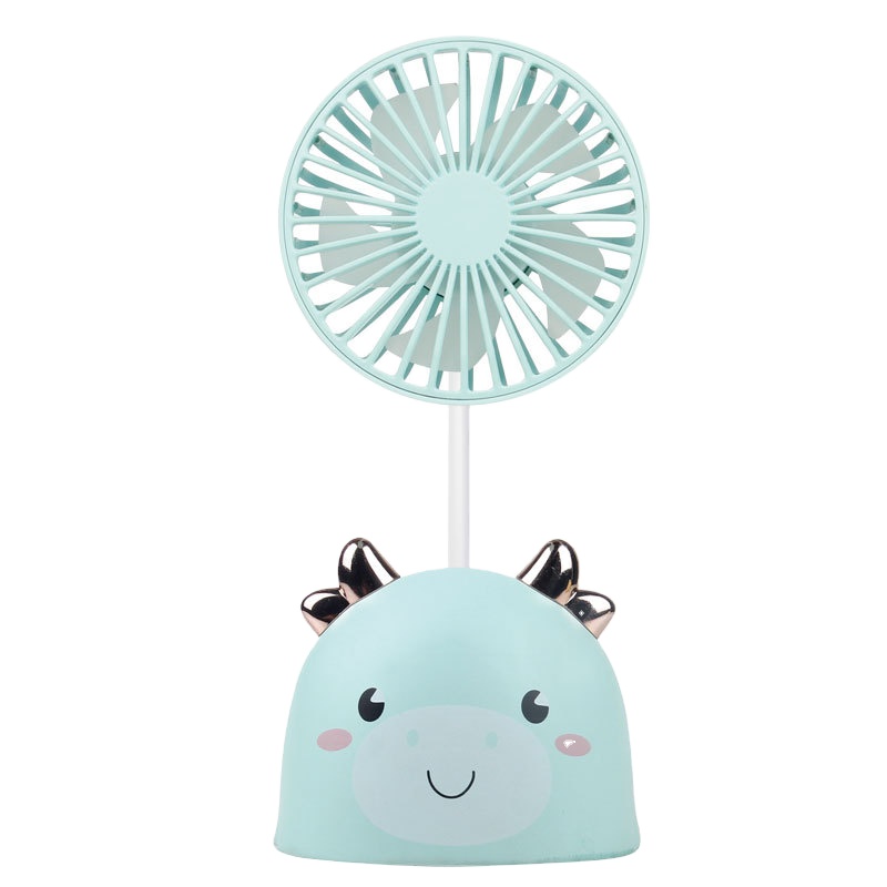 Cute familiar office desktop student dormitory charging small portable light mute small fan