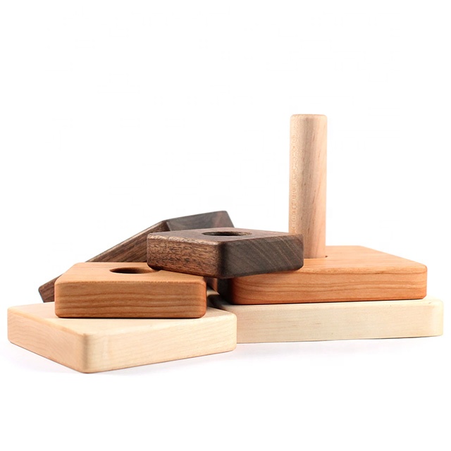 Vietnam Natural Montessori Educational Building Blocks Wooden Toys For Children