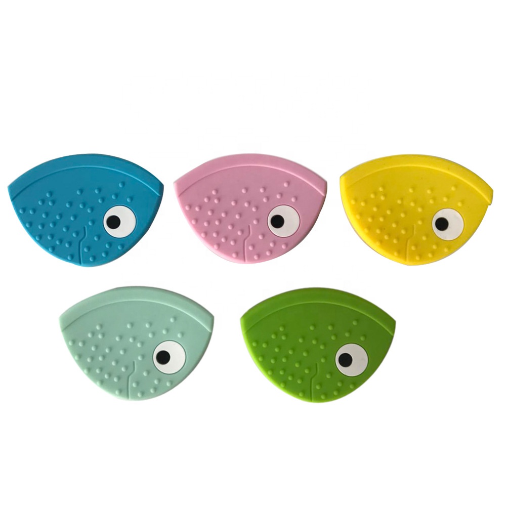 Creativity fish mouth triangle braces baby teeth glue