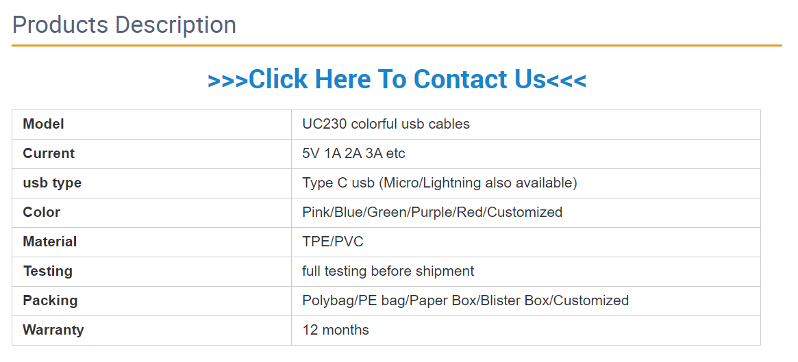 Wholesale colorful OEMC type data fast charging micro USB mobile phone data cable