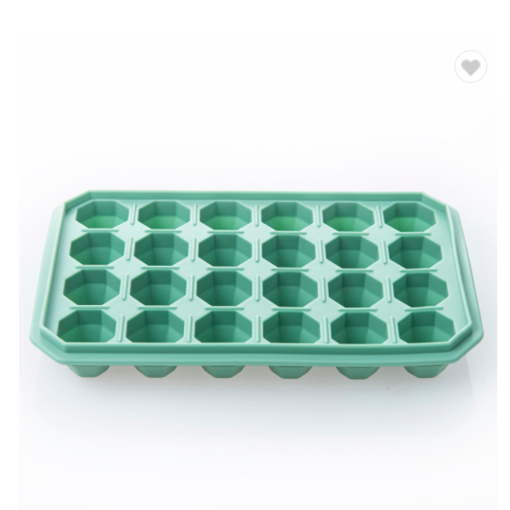  best-selling 24 cavity diamond shaped silica gel mold ice tray