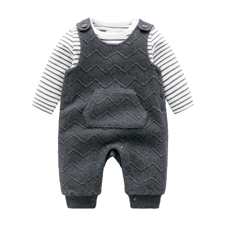 Spring 2021 baby boy clothing 3-6 months halter top and shirt suit