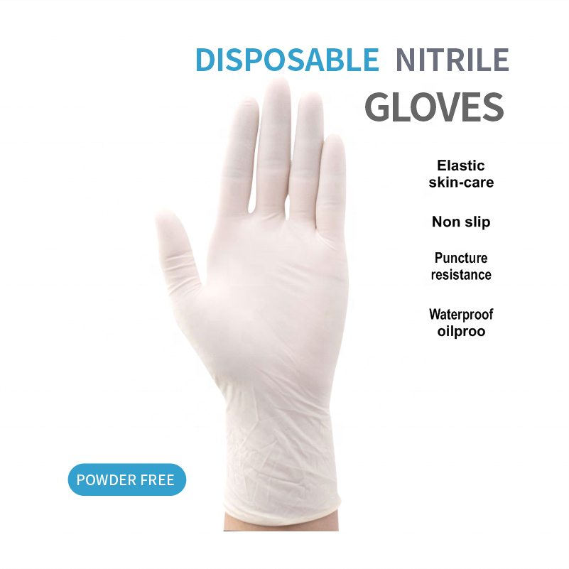 Guentes Advanced Terrain Home Loose Safety Soft Hybrid Medical Gloves