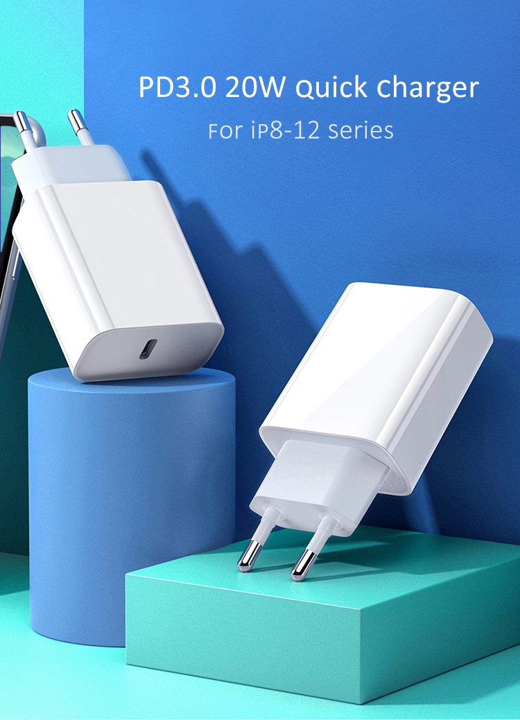Free shipping 20W 12V 1.5a New technology product USB fast battery mobile charger