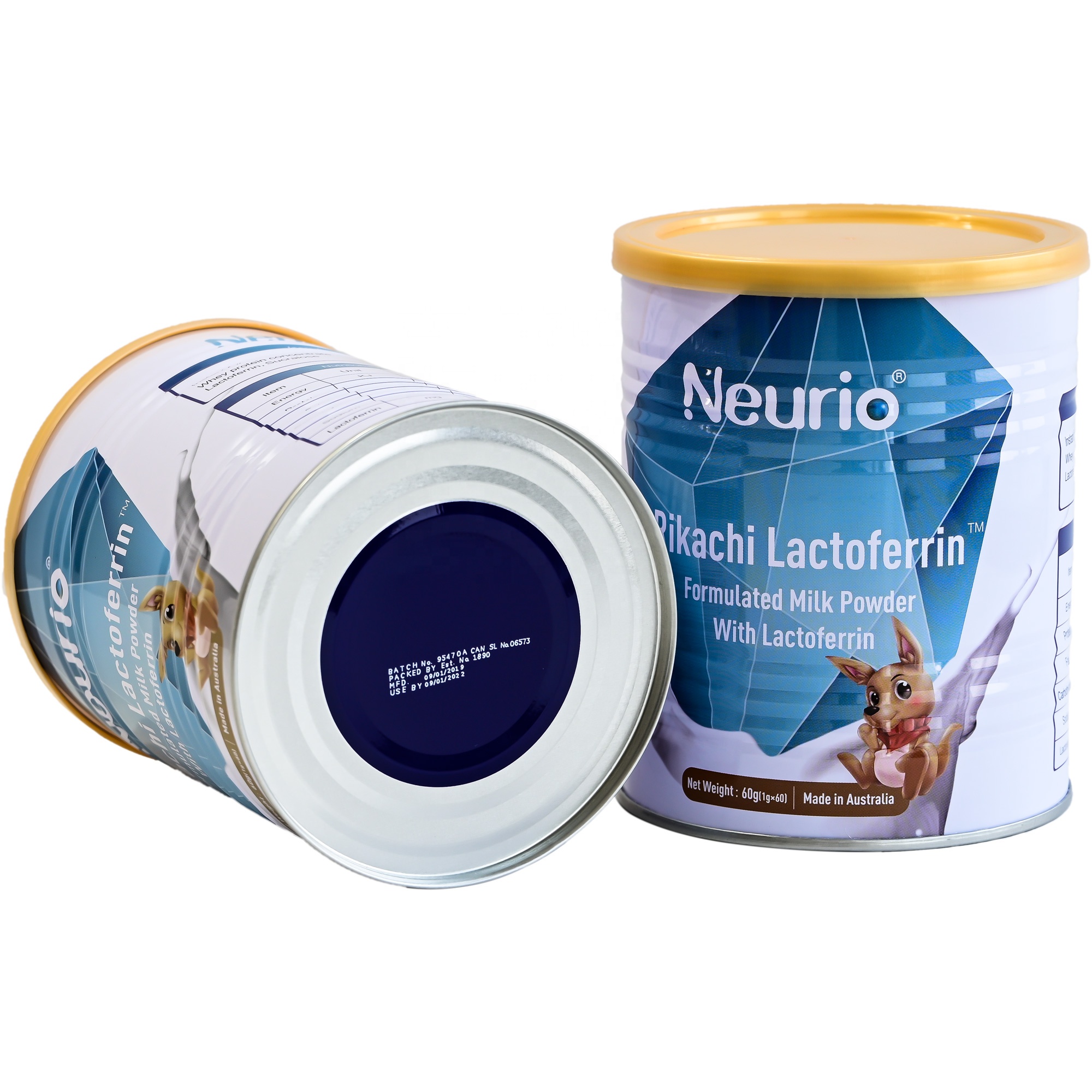 Manufactured for easy carrying independent sachets from Australia lactoferrin baby formula milk powder